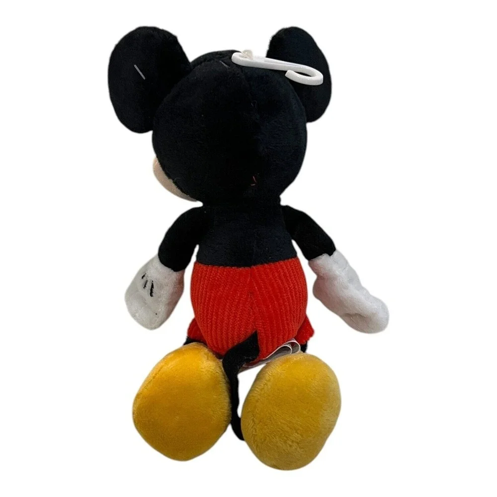Mickey‎ Mouse Plush Disney Junior Just Play Red Ribbed Shorts 9